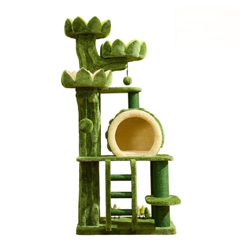 cat Climbing Frame Lotus Shaped Cat Climbing Frame Large Cat Tree Toy Multi