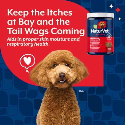 Hemp Allergy Aid Supplement for Dogs (120 Soft Chews / No Color)