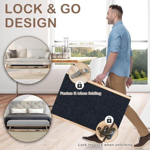 Foldable Dog Ramp for Bed (40 Inch Long)