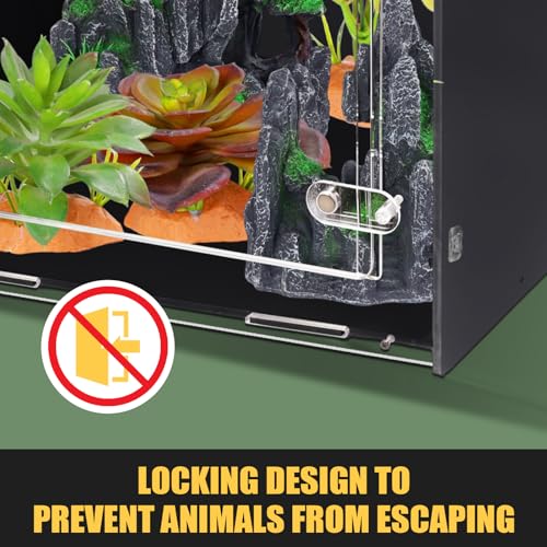 12x12x18 PVC Reptile Enclosure (12"12"18")