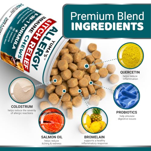 Dog Allergy Relief Chews (Allergy / 240 Chews)