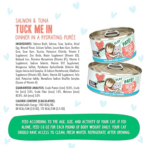 B.F.F. Play Best Feline Friend Paté Lovers (5.5 Ounce (Pack of 8))