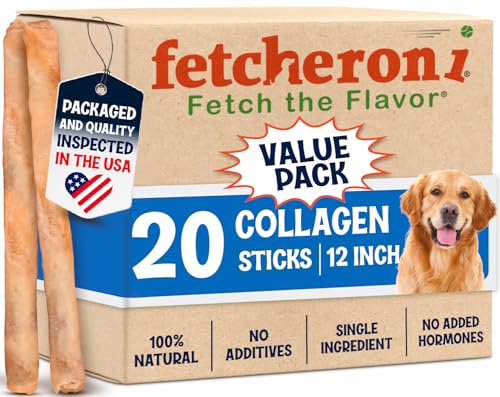 Collagen Bully Stick for Dogs (1 Count (Pack of 20))