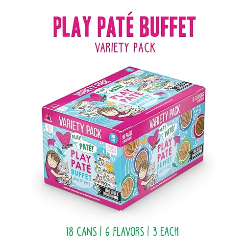 B.F.F. Play Best Feline Friend Paté Lovers (2.8 Ounce (Pack of 18))
