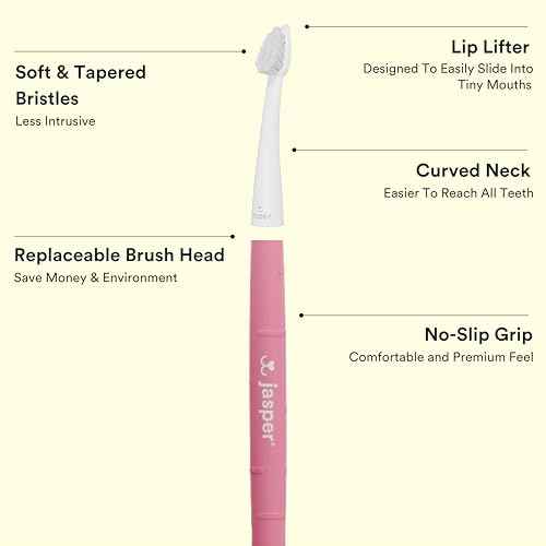 Microbrush Vet Approved Cat Toothbrush (Rose Pink 2 Pack)