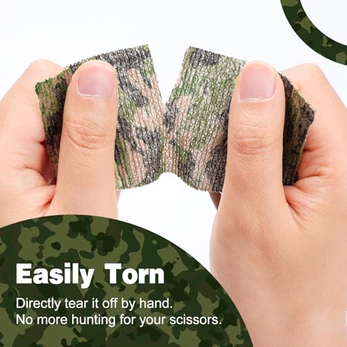 16 Pack Camo Self Adhesive Bandage Wrap (Camo / 2IN - 16Pack)