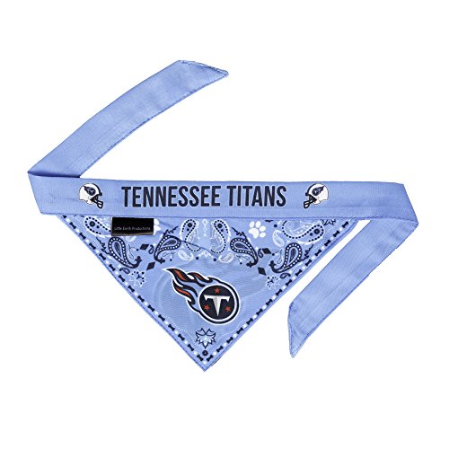 NFL Tennessee Titans Pet Bandana (Tennessee Titans / XLarge)