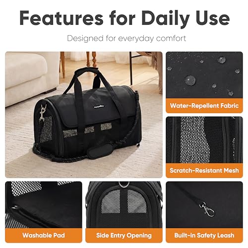 Cat Carrier Soft (black)