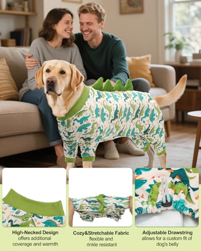Dinosaur Costume Dog Pajamas (XX-Large / Dinos#5)