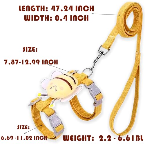 Cat Harness and Leash Set (A / Small)