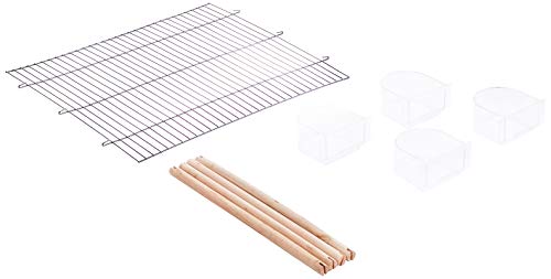 Divided Flight Cage Durable Metal Wire Frame