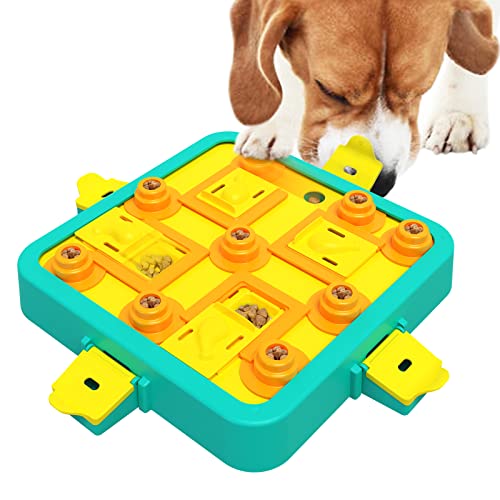 Dog Puzzle Toy Mental Stimulation (Level 3-Advanced-Blue Board)