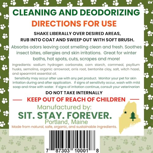 Sit Stay Forever Dry Shampoo for Dogs & Cats