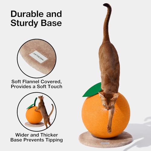 Orange Cat Scratching Post (Orange Scratching Post)