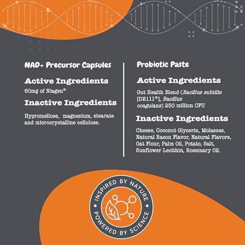 NAD+ Senior Dog Supplement (60 Count (Pack of 1))