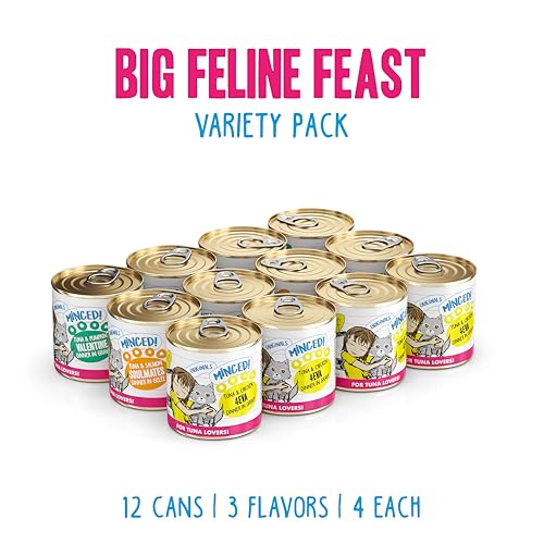 BFF Minced Natural Wet Cat Food (10 Ounce (Pack of 12))