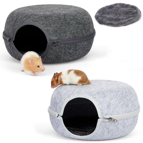 Guinea Pig Hideout (Dark Grey & Light Grey)