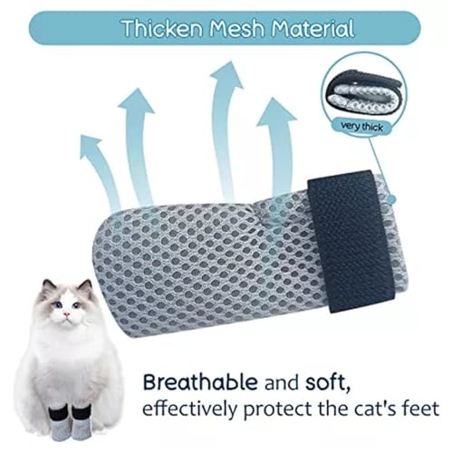 8 Pack Cat Mittens to Prevent Scratching