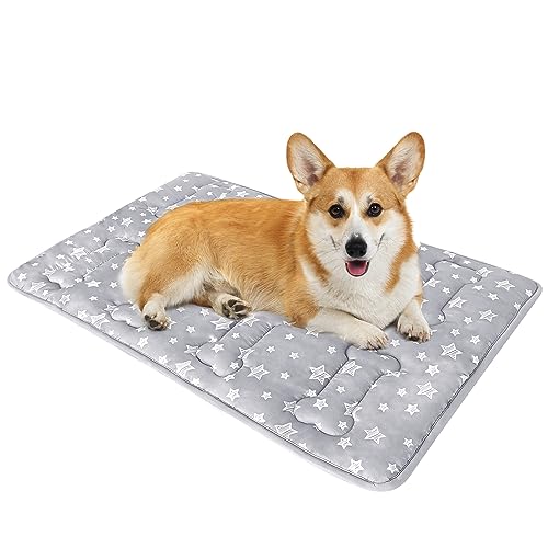 Dog Crate Mat (30"X19" / Grey)