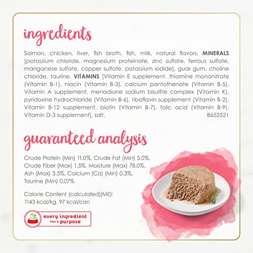 Purina Fancy Feast Grain Free Pate Wet Kitten Food (3 Ounce (Pack of 12))