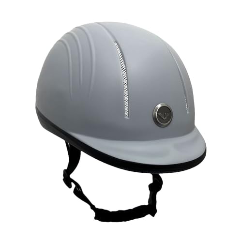 Starter Basic Horse Riding Helmet (X-Small / Glacier Gray)