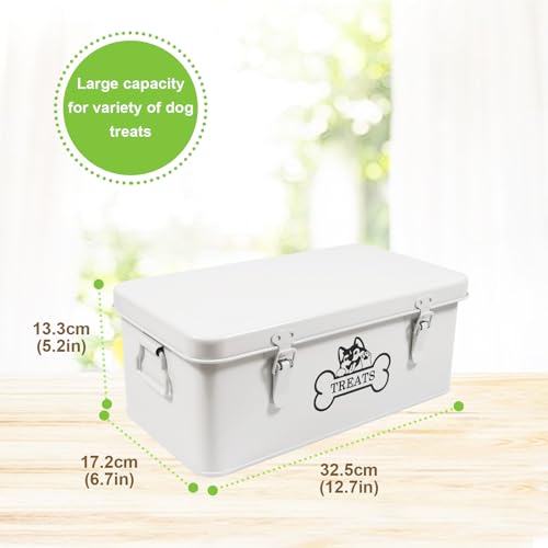 Metal Dog Treat Container