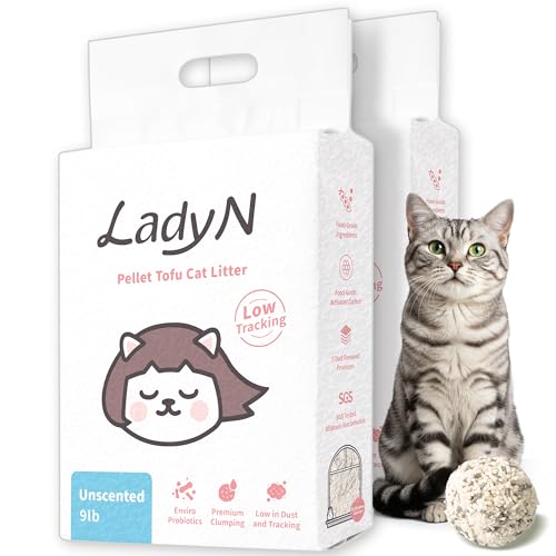 Pellet Tofu Cat Litter (9lb x 2bags)