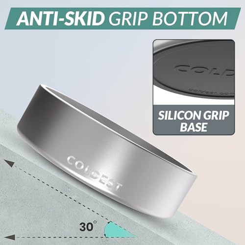 Coldest Dog Bowl (42 oz / Polished Stainless Steel)