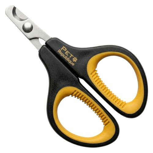 Cat Nail Clippers by Pet Republique (Black & Yellow)