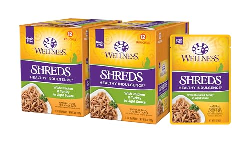 Healthy Indulgence Shreds Adult Wet Cat Food (3 Ounce (Pack of 24))