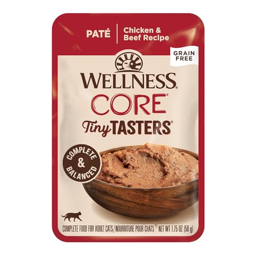 CORE Tiny Tasters Pate Adult Wet Cat Food (1.75 Ounce (Pack of 12))