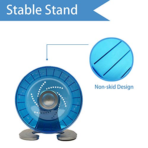 Hamster Exercise Wheel (6.7 Inch / Blue)