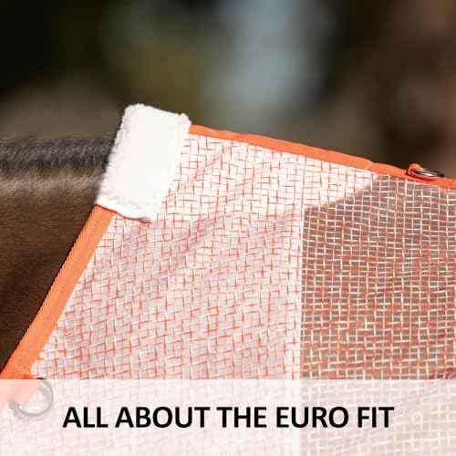 Ripstop Nylon Mesh II Horse Fly Sheets (Horse Size 86 / Euro Surcingle / White)