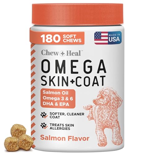 Omega 3 Fish Oil for Dogs (180 Chews)