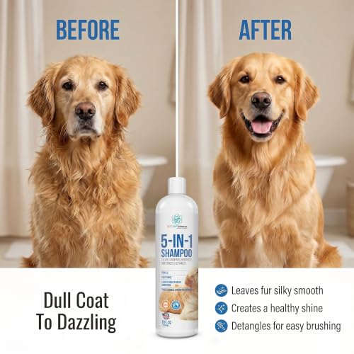 8 floz 5 in 1 Dog Shampoo for Itchy Skin (8 fl oz)
