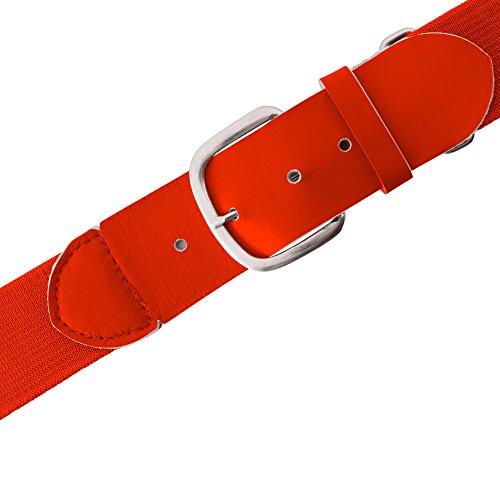 Baseball Softball Uniform Belt (Adult (22-46 Inches) / Orange)