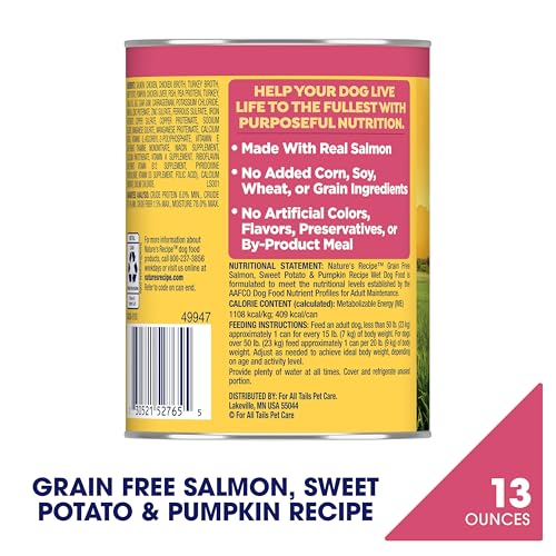 Grain Free Salmon Wet Dog Food