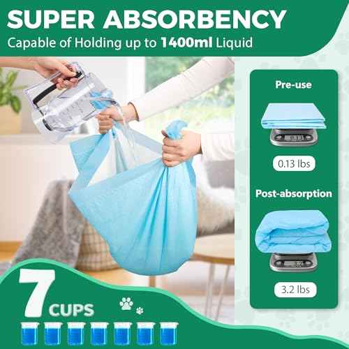 Dog Pee Pads 100 Count Extra Large 28"x34" (28"x34"-100 Count)