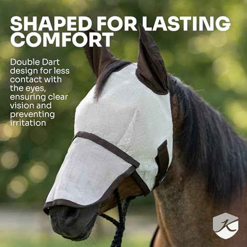 Kensington Fly Mask w (L (Average Horse))