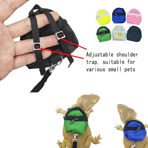 Crested Geckos Backpack Carrier (Green)