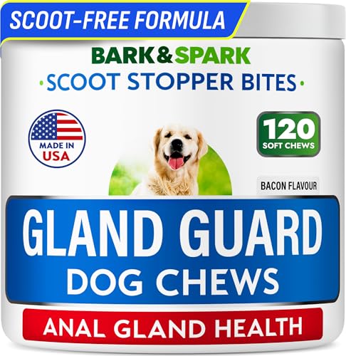 Dog Anal Gland Treatment Chews (Gland Guard / 120Ct Bacon)