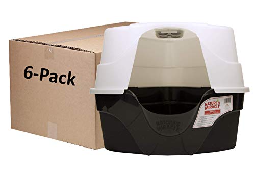 Advanced Hooded Corner Cat Litter Box (Pack of 6)