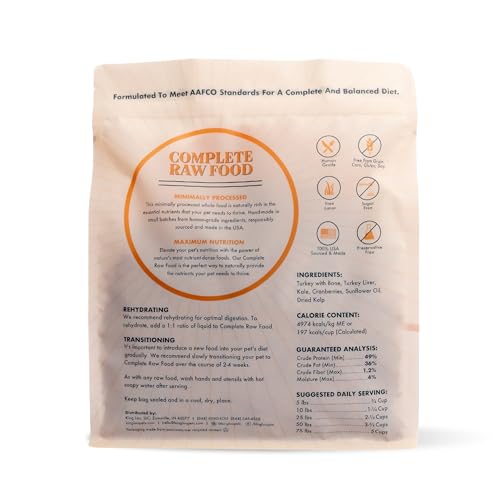 Pets Freeze Dried Turkey Raw Food for Dogs