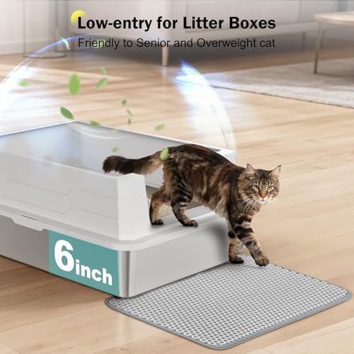 Stainless Steel Litter Box Extra Large for Big Cats Multi (Silver Grey / XXXL)