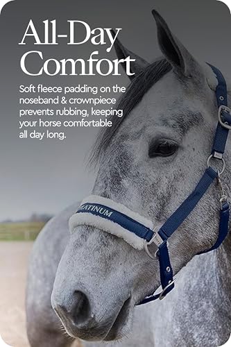 Howard Soft Fleece Horse Halter (Horse / Peacoat Dark Blue)