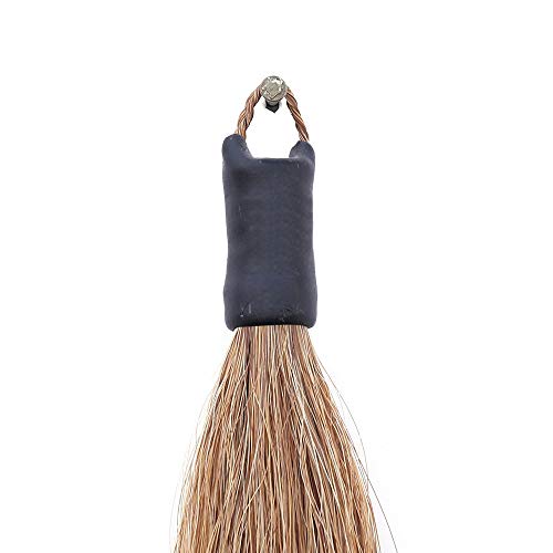 Horse Tail Extensions with Braided Horsehair Loop (1 LB (34"-36") / Mixed Brown)