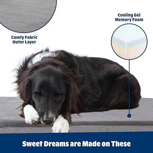 Orthopedic Dog Bed (Grey / X-Large)