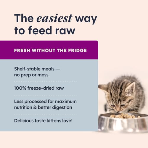 Kitten Freeze Dried Raw Meals (9.5 Ounce (Pack of 1))