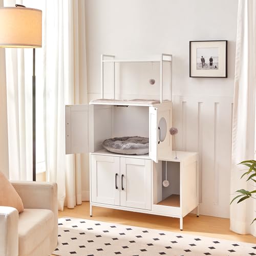 Litter Box Enclosure (White)