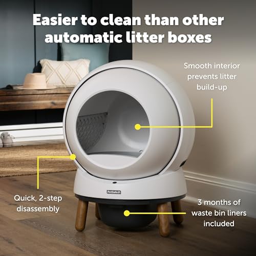 ScoopFree SmartSpin Self (White / SmartSpin Litter Box)